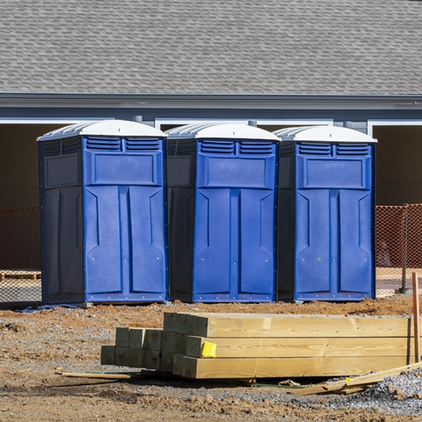 how can i report damages or issues with the porta potties during my rental period in Erwinville Louisiana